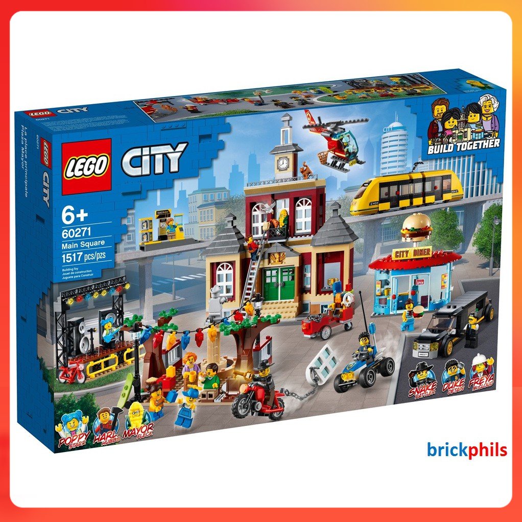 Lego City 60271 Main Square | Shopee Philippines