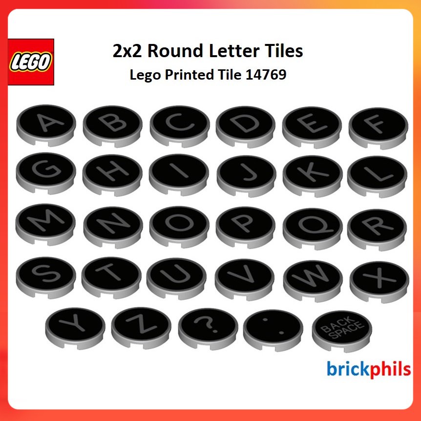 Lego best sale letter tiles