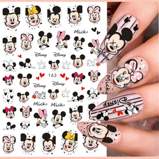 Disney Mickey Mouse Cartoon Nail Art Stickers Nail Art Decoration 3D Anime  Character Nail Decals Stickers Nail Art Accessories