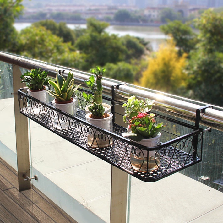 Balcony Rack Flower Rack Hanging Railing Hanging Rack Hanging ...