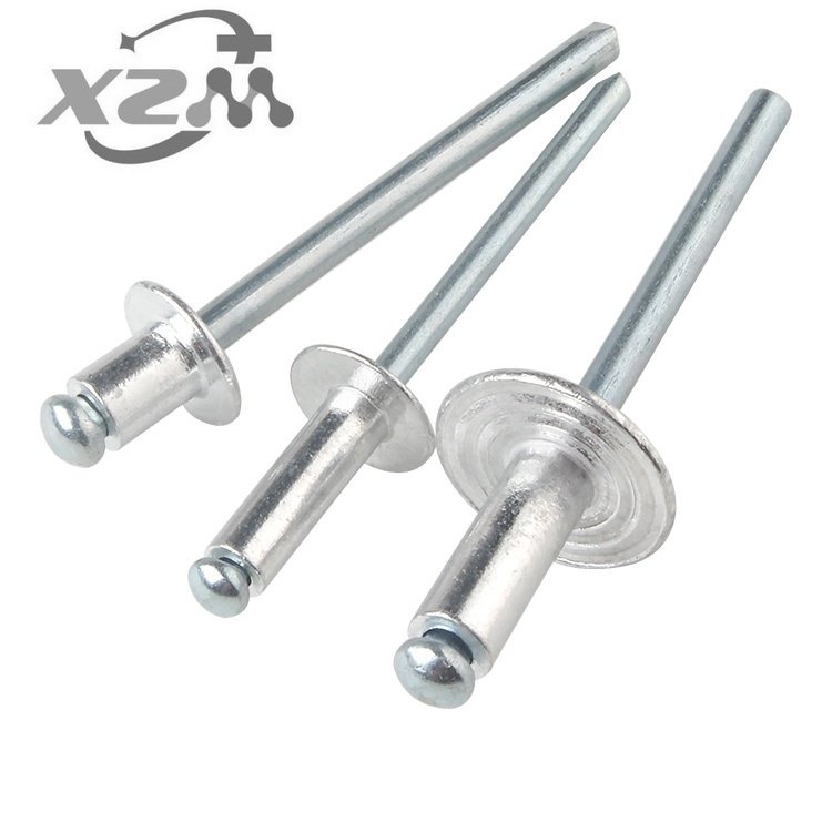 Complete Sizes] Big Cap Core Rivets Head Aluminum Round Willow Nails M3 ...