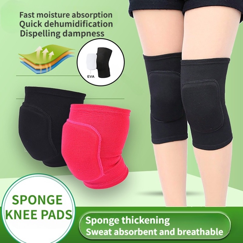 2Pcs Sports Support Kneepad Dancing Volleyball Knee Brace Breathable