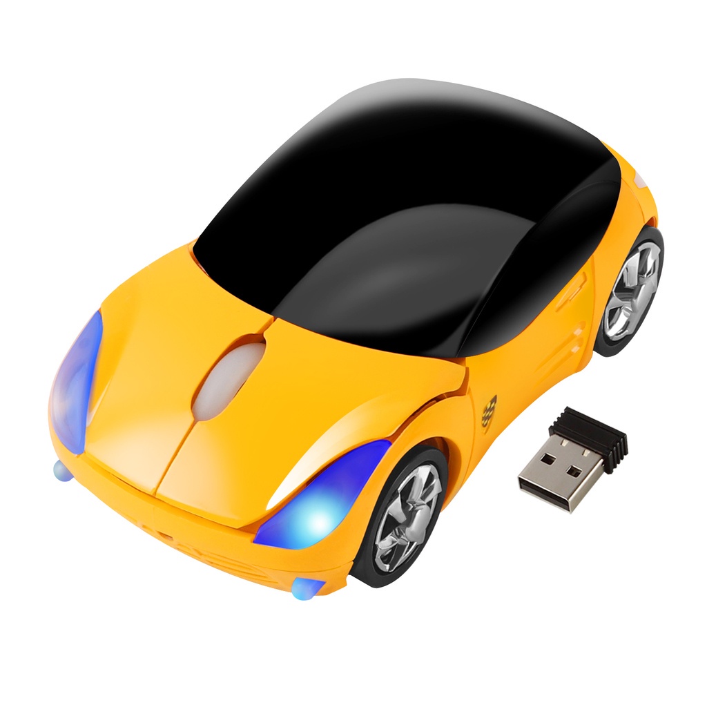 Elec Space 2.4GHz Wireless Car Mouse Cool 3D Sport Car Shape Ergonomic ...