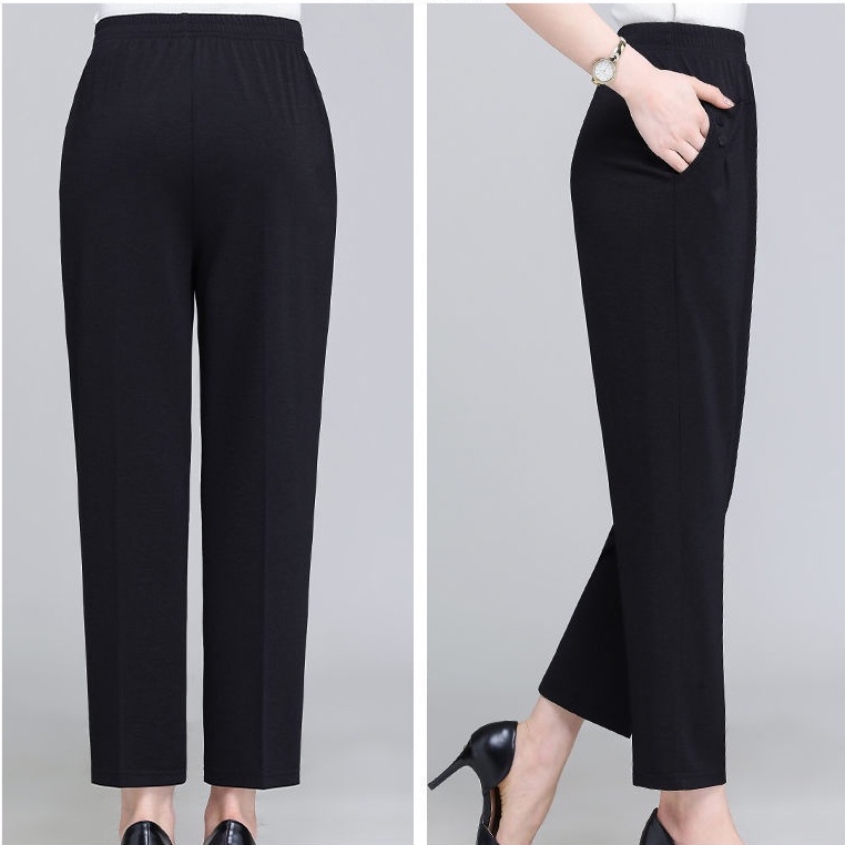 [linyufeng2.ph] Long Harem Pants for Women Plus Size M-3XL High Waist ...