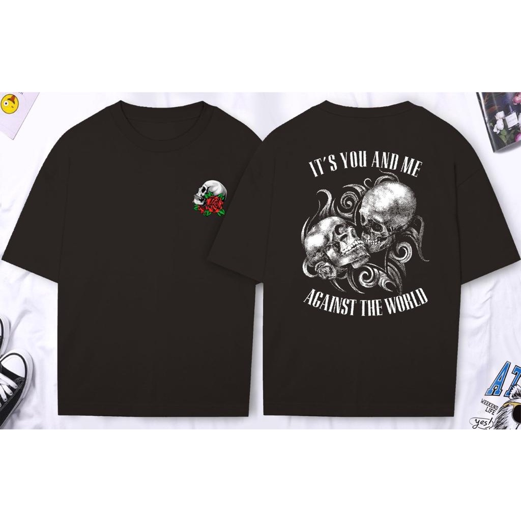 Men's T-shirt Men's Distro T-Shirt YOU AND ME Men's T-Shirt RD042 AMG ...