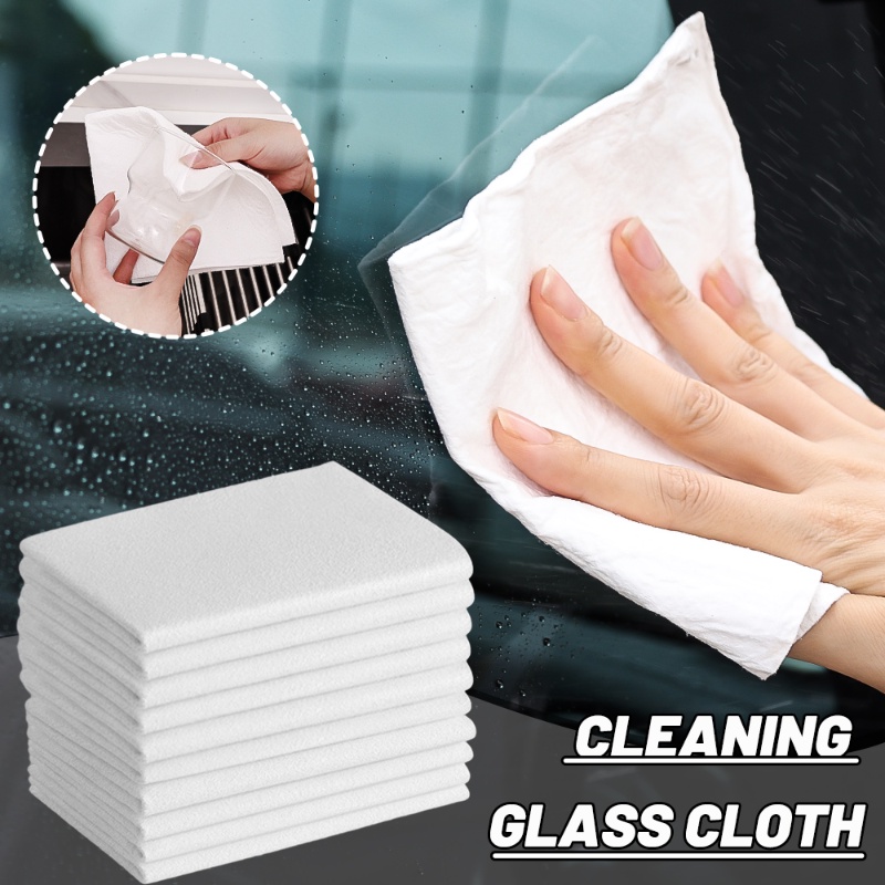 Magic Super Absorbent White Cleaning Glass Microfiber Cloth/ Multiple