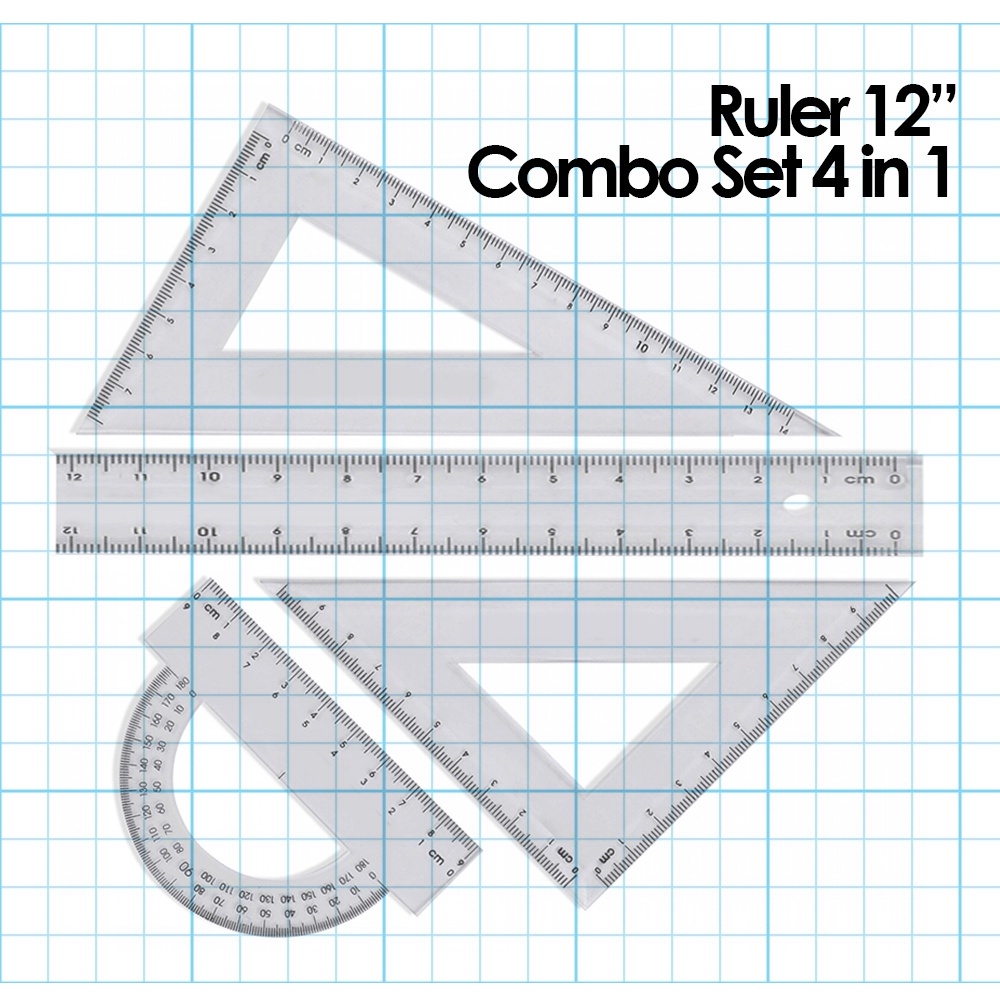 CH3A 4in1 Ruler Set 12