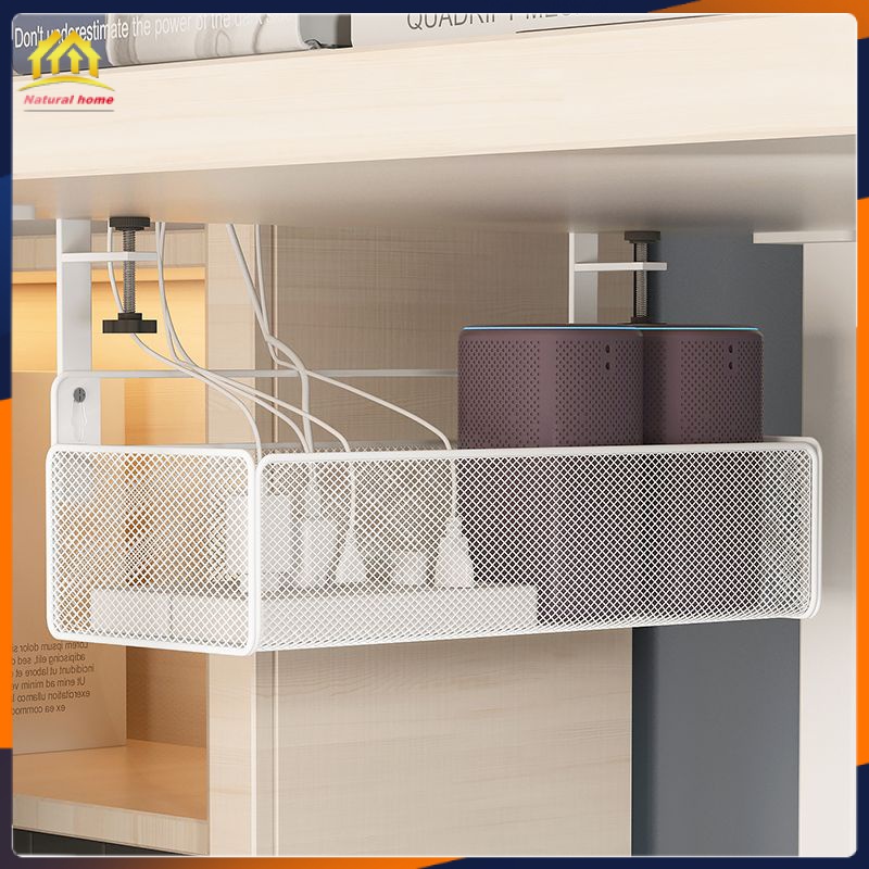 Under the Table Cable Management Rack Desktop Line Arrangement Table ...