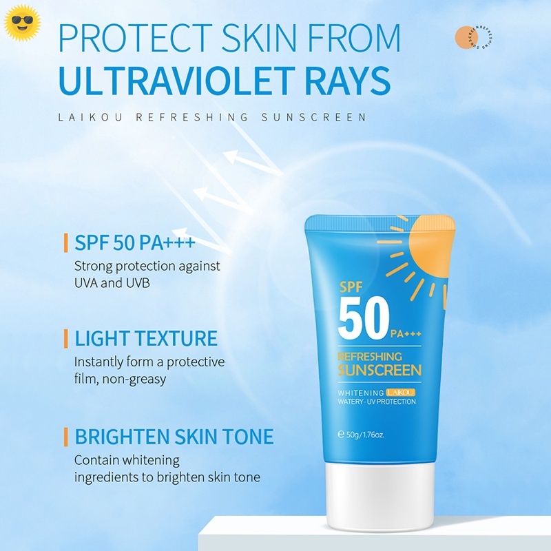 Hyaluronic Acid Watery Sun Gel, Korean Sunscreen Hyaluronic Acid