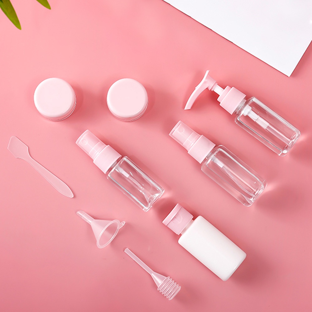 Refillable Empty Bottle Essensial Travel Mini Plastic Transparent