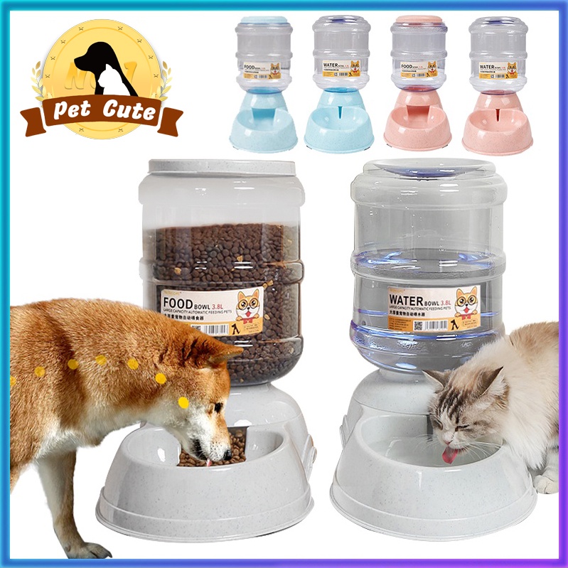 Dog Bowl Pet Dog Automatic Water Feeder Cat Water Dispenser Food Feeder