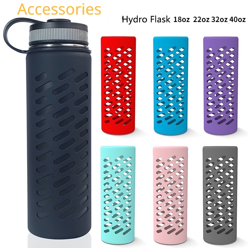 Aquaflask Water Bottle Hydro Flask Tumbler Silicone Boot 32oz-40oz