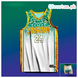 RH 12 YELLOW TERNO BASKETBALL JERSEY FREE CUSTOMIZE OF NAME & NUMBER ONLY  full sublimation high quality fabrics/ trending jersey