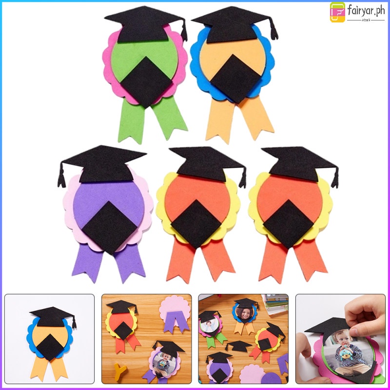 5 Sets School Rewards DIY Graduation Medal Handmade Gifts Participation