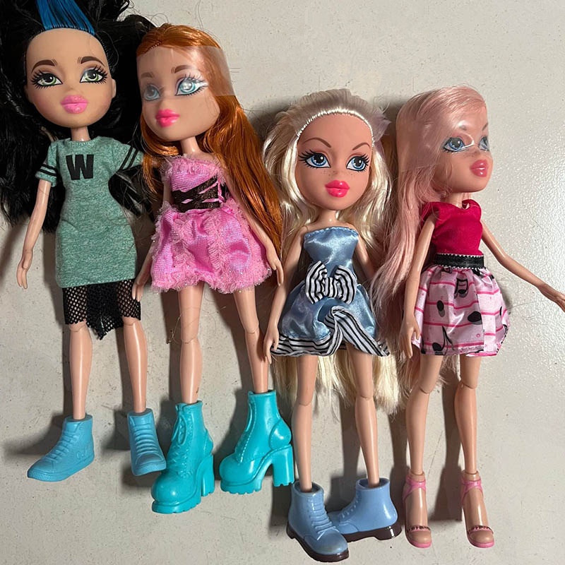 [Defect] 1 Pieces Random Girl Doll with Clothes 1/7 Joints Movable Doll ...