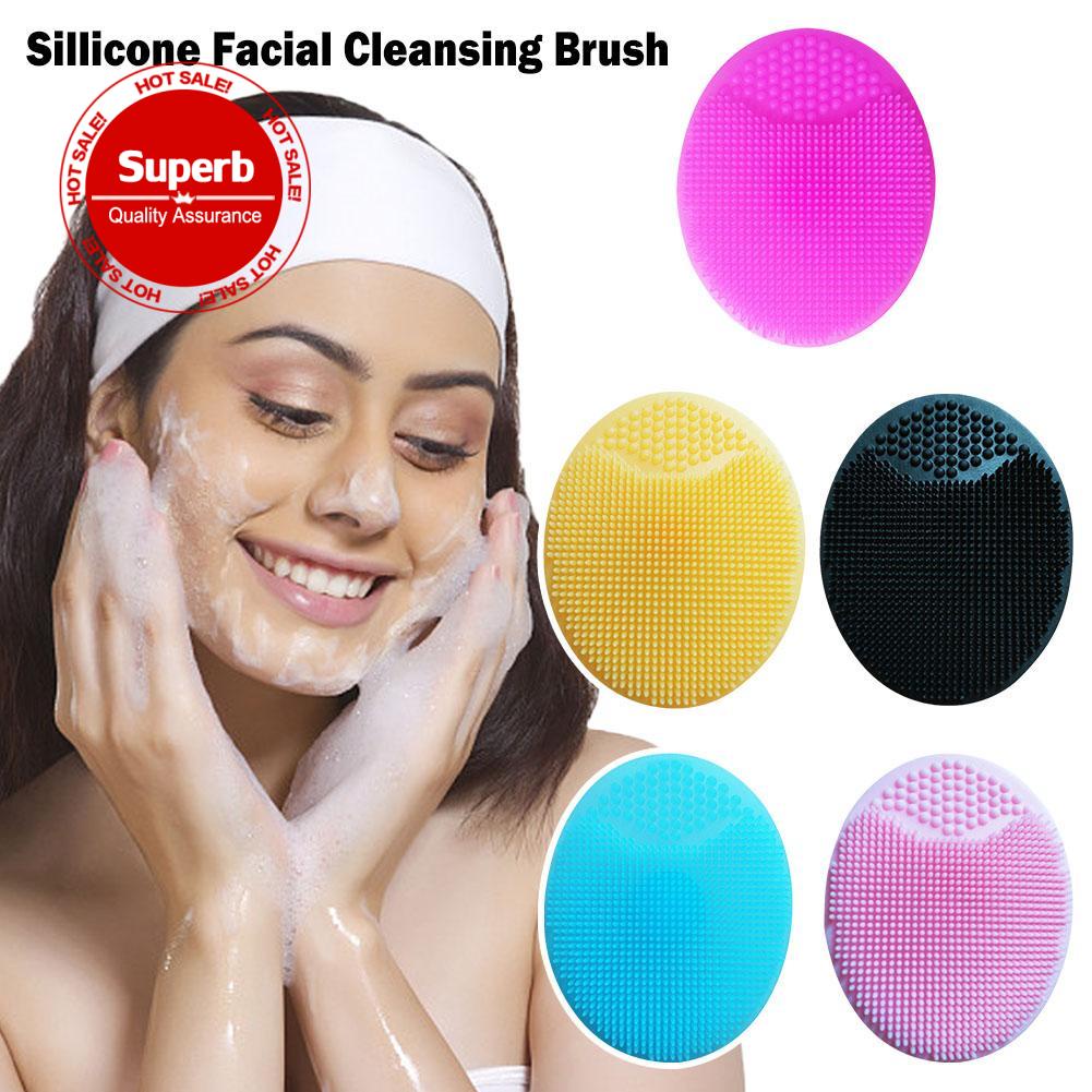 Silicone Face Wash Brush Pad Blackhead Removal Face Cleansing Care Skin