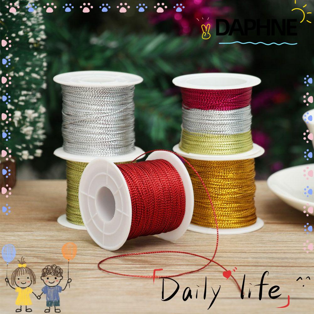 DAPHNE Hollow Christmas Strap Ribbon Bracelet Making Tinsel String ...
