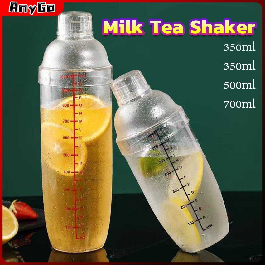 350ml/500ml/700ml High Quality Milk Tea Shaker Cocktail Juice Shaker