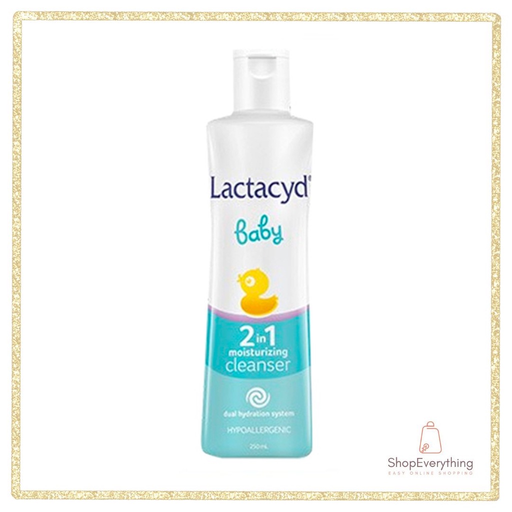 LACTACYD BABY 2 in 1 Moisturizing Cleanser Hypoallergenic 250ml