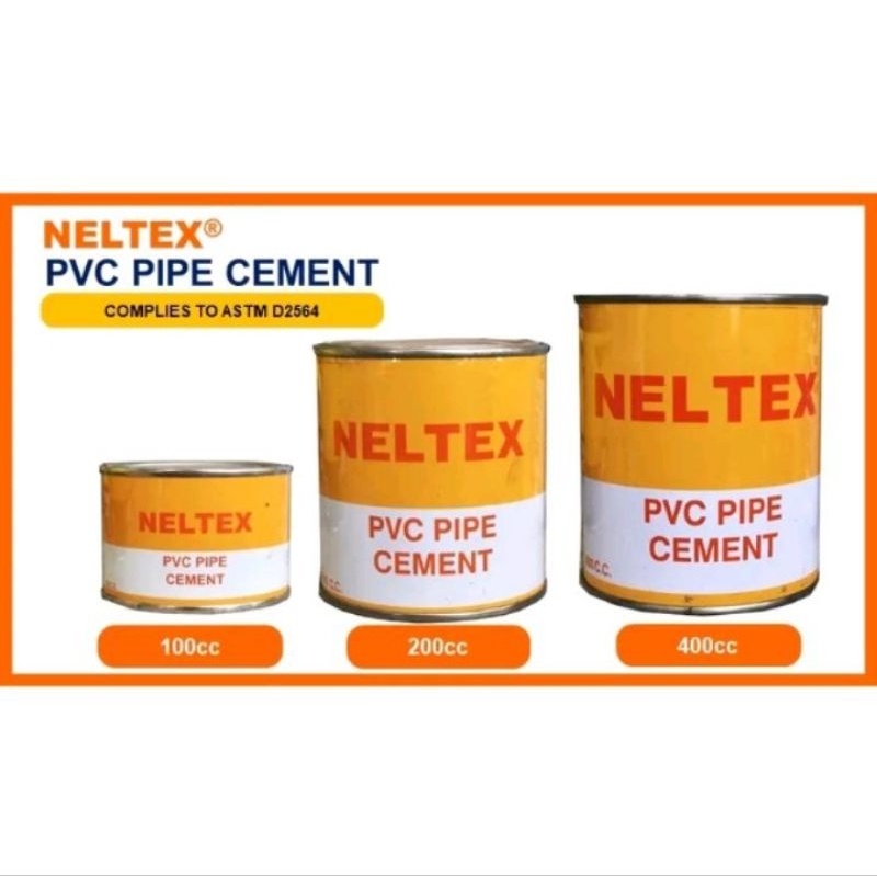 NELTEX PVC PIPE CEMENT SOLVENT 100CC, 200CC, 400CC Shopee Philippines