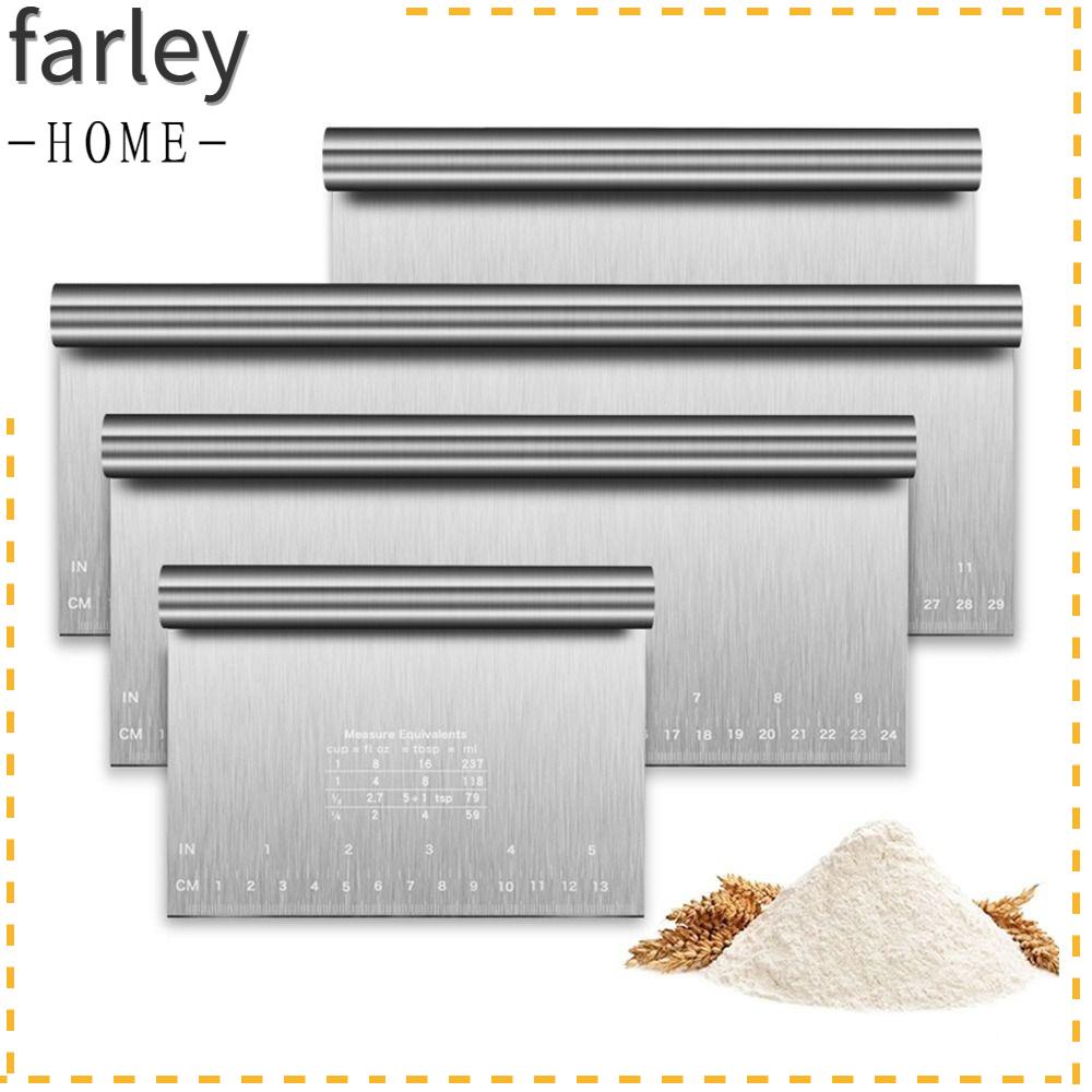 FARLEY Bench Chopper, Pasta Dough Bench Scraper, Multipurpose Scale