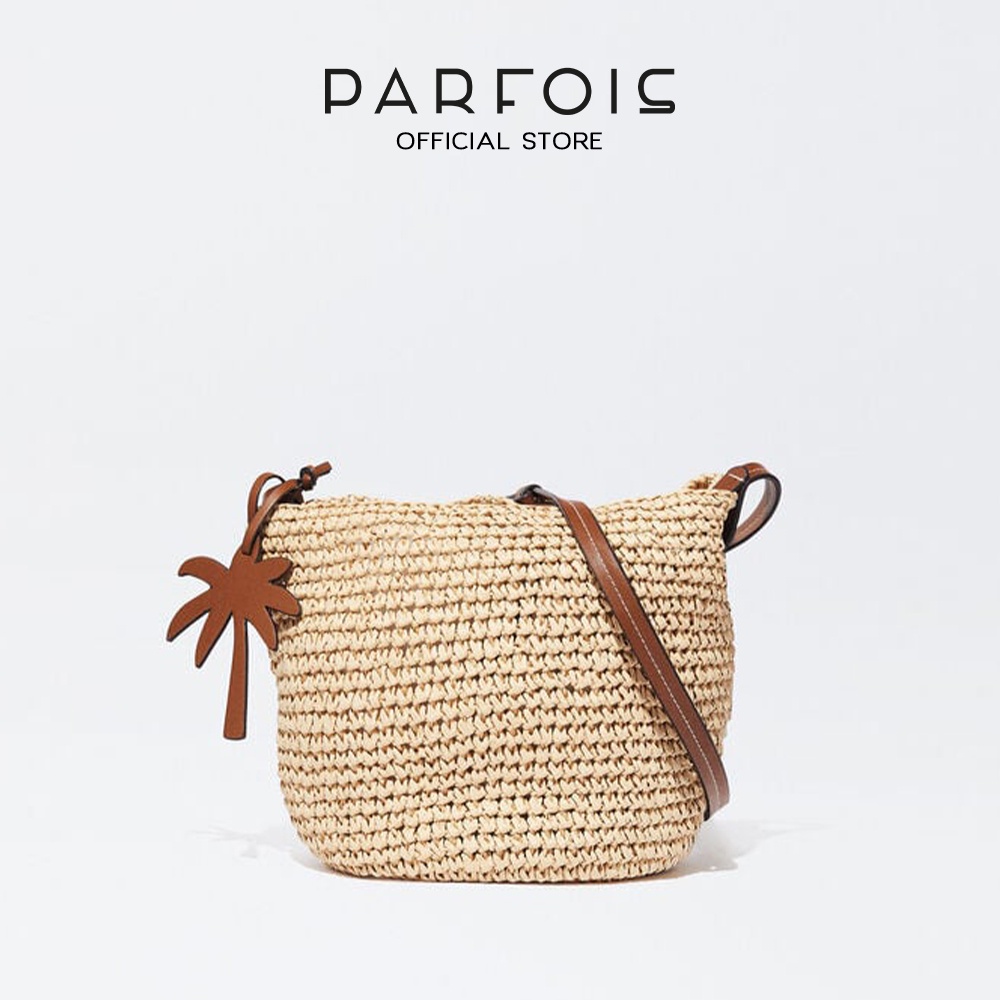 Parfois Straw Basket Bucket Bag for Women Shopee Philippines