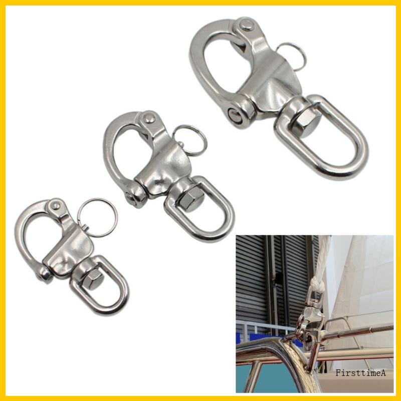 Fir Upgraded Small Snap Shackle 316 Stainless Steel Quick Release Snap