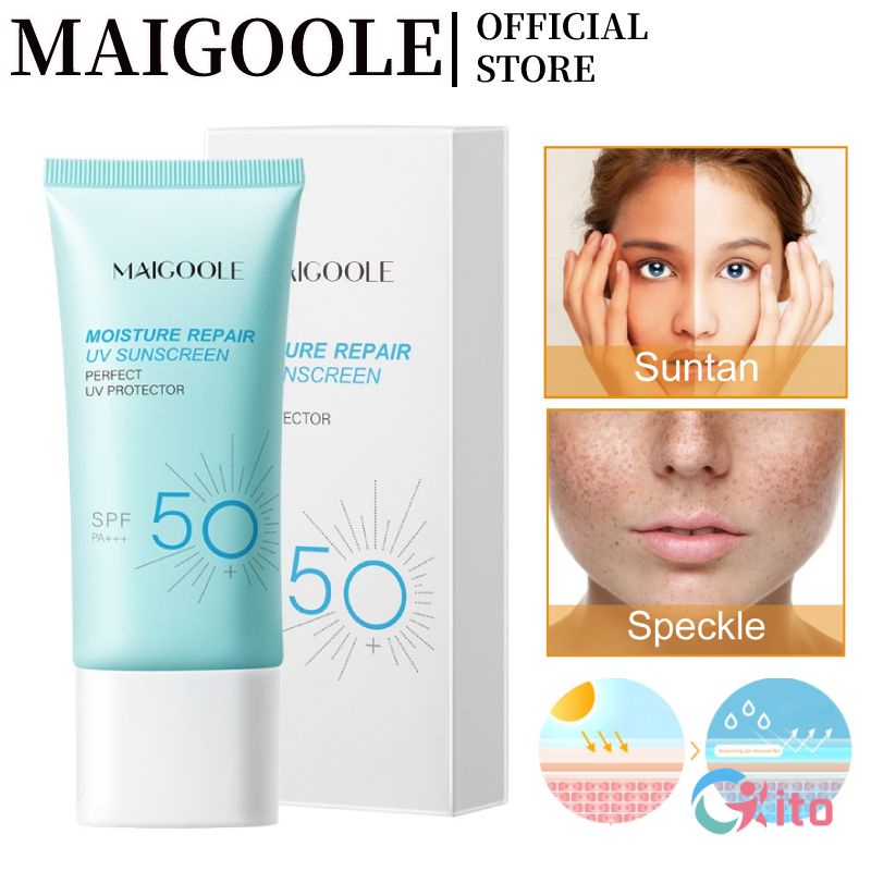 Maigoole Sunscreen 60g Oil Control Sunscreen Isolate Uv Rays Anti-aging ...