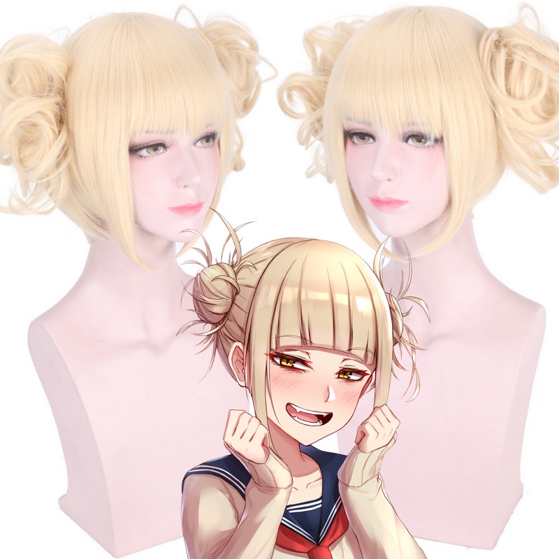 My Hero Academia Himiko Toga Role playing wig animation styling cos ...