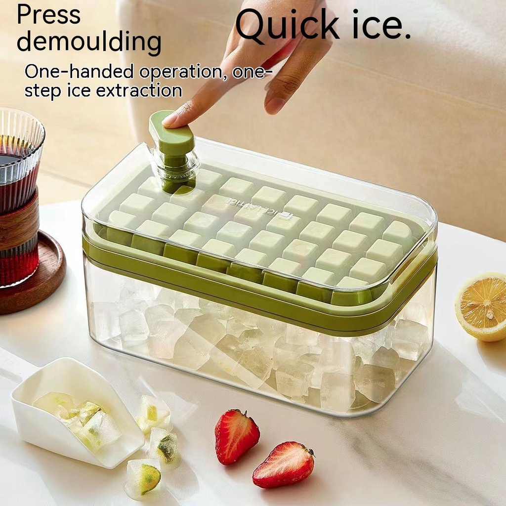 The good home! Press Ice Box Ice Cube Artifact Ice Making Lattice Food