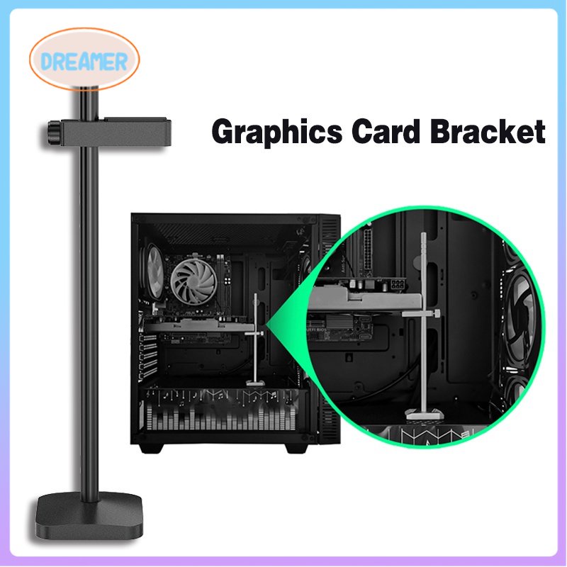 Aluminum Alloy GPU Holder Graphic Card Bracket Desktop PC Case Video ...