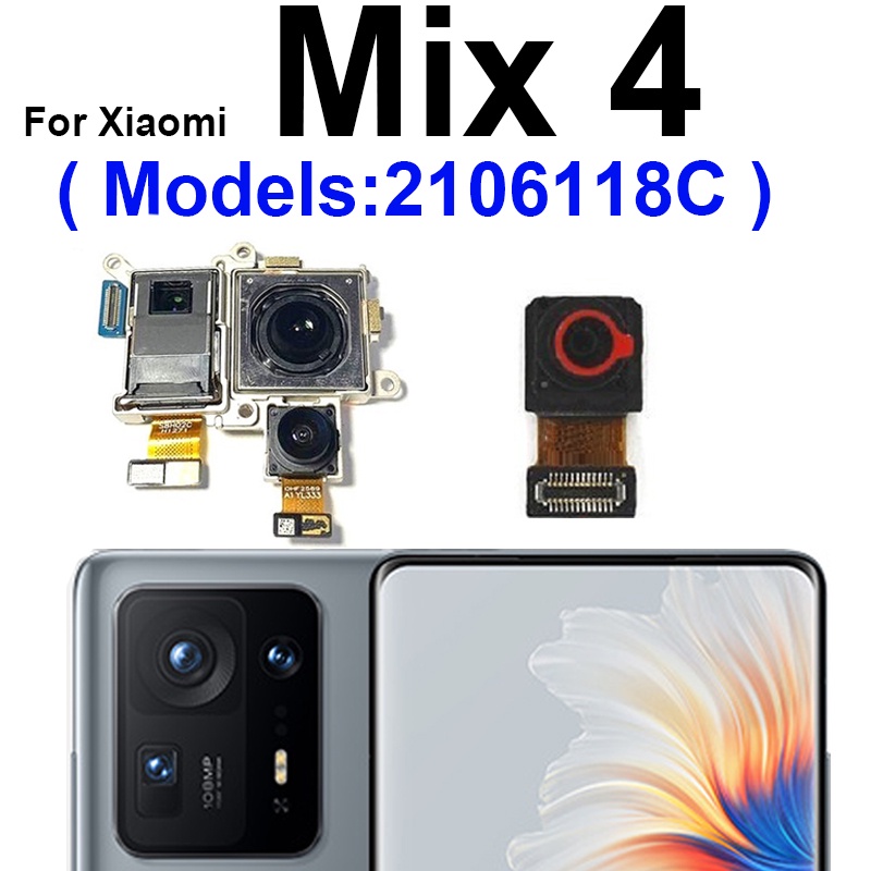 Rear Frontal Selfie Camera Module For Xiaomi Mix 4 2106118C Front Back ...