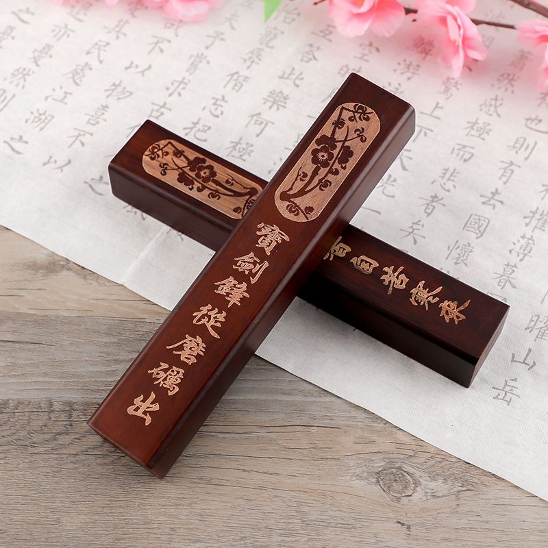 Customized Creative Book Paper Calligraphy Materials Solid Wood ...