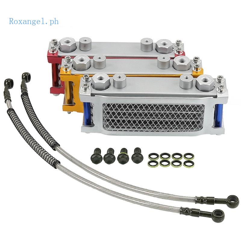 ROX Motocross Aluminium Oil Cooling Radiator System Motorcycle Oil ...
