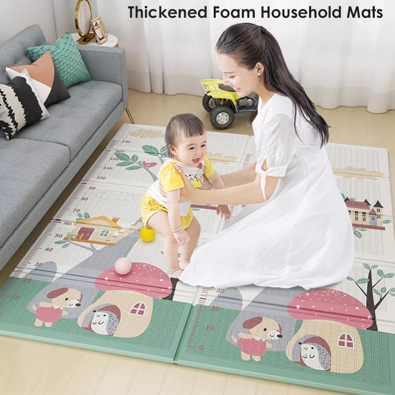 Play Mat for Baby with Foam Family Size Baby Playmat Crawling Mat