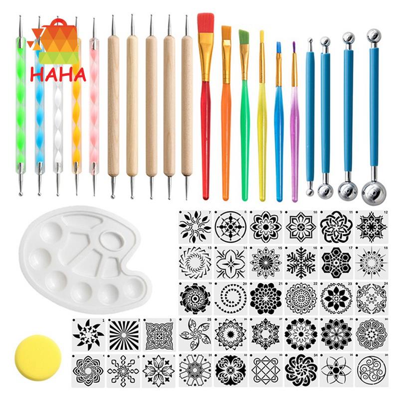 Mandala Dotting Tools Art Supplies Rock Dot Stencils for Painting Tool