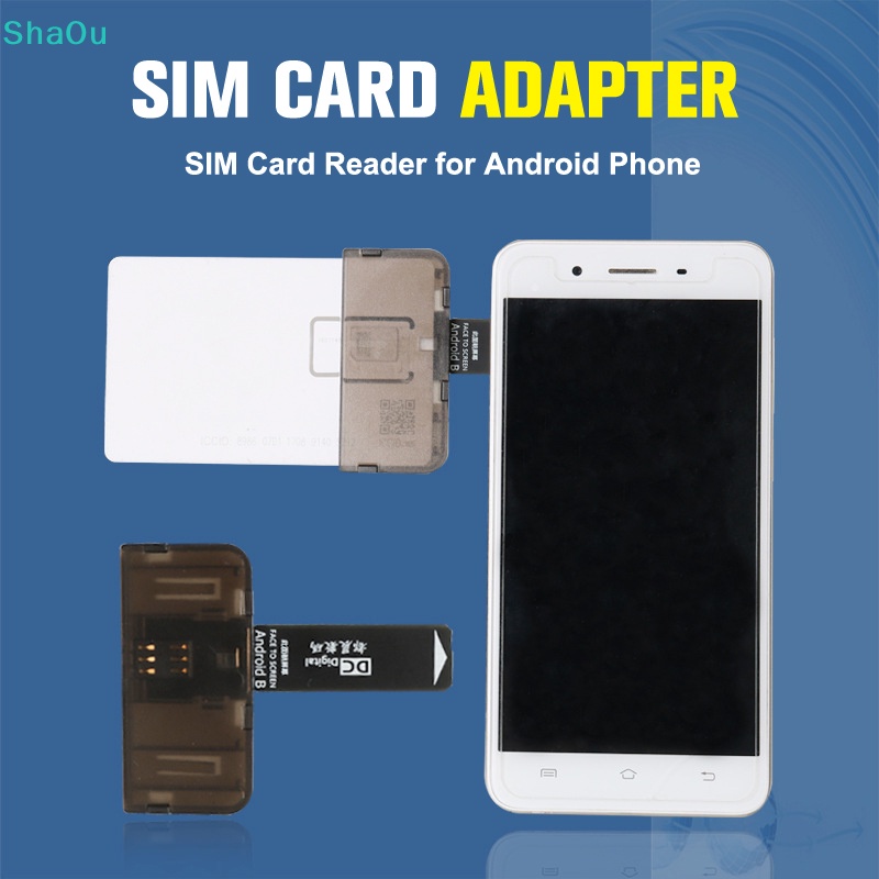 ShaOu SIM Card Adapter SIM Card Reader Mini SIM Nano for Android phone ...