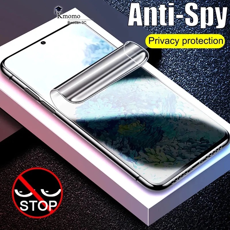 Full Cover Anti-Spy Hydrogel Film Xiaomi Redmi 13C Mi 13t POCO C65 C55 ...