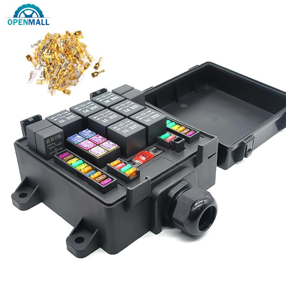 OPENMALL Multi-way Car Lighting Audio Modification Control Terminal ...