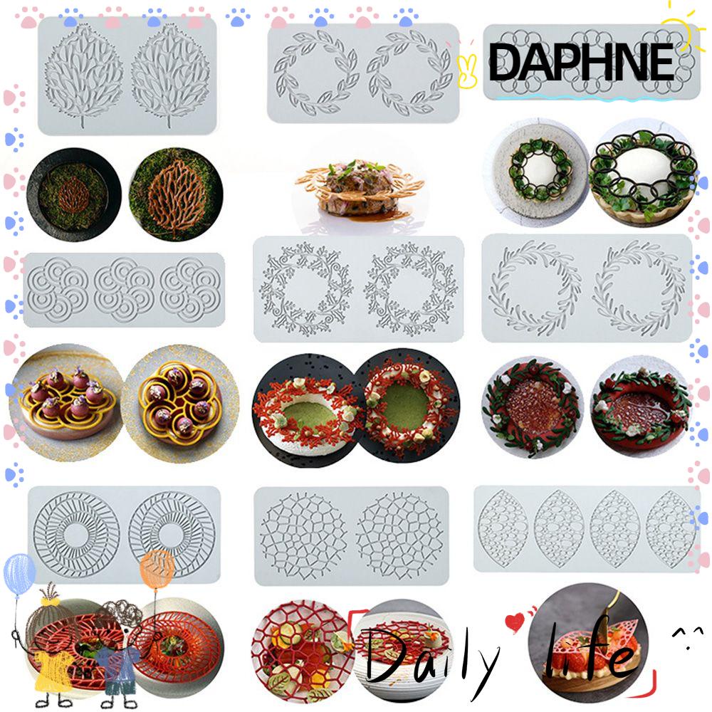 DAPHNE Cake Lace Mold Flower Patterns Bakeware Baking Molds Sugar ...
