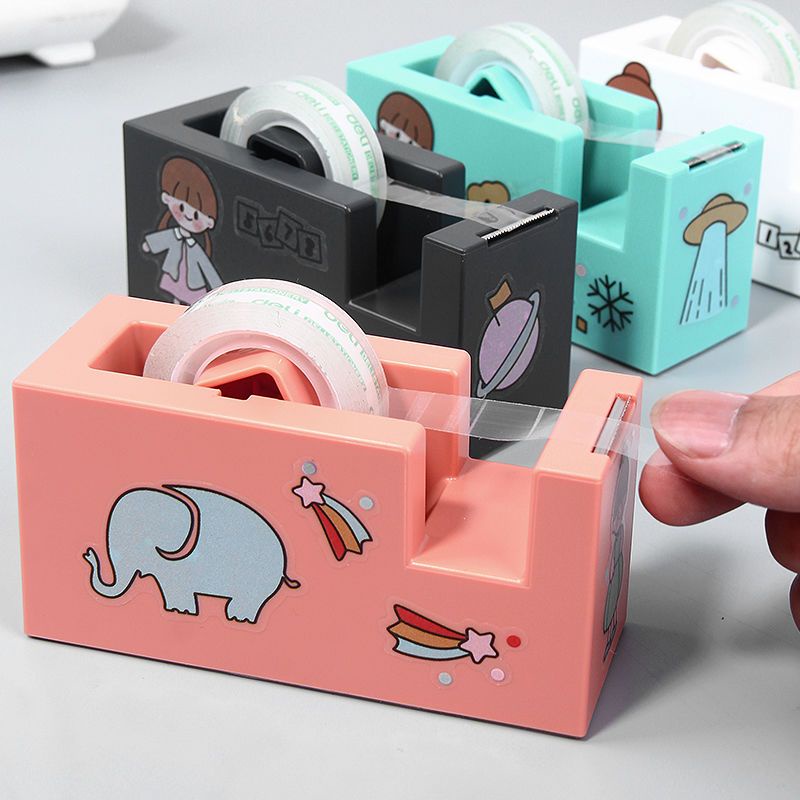 Deli Tape Base Transparent Tape Cutter Small Size Tape Breaking Machine ...