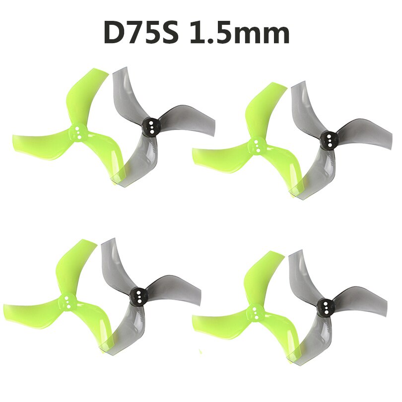 Gemfan hélice de PC de 3 aspas, accorios para Dron FPV Fretyle de Gemfan hélice de PC de 3 aspas, accorios para Dron FPV Fretyle de