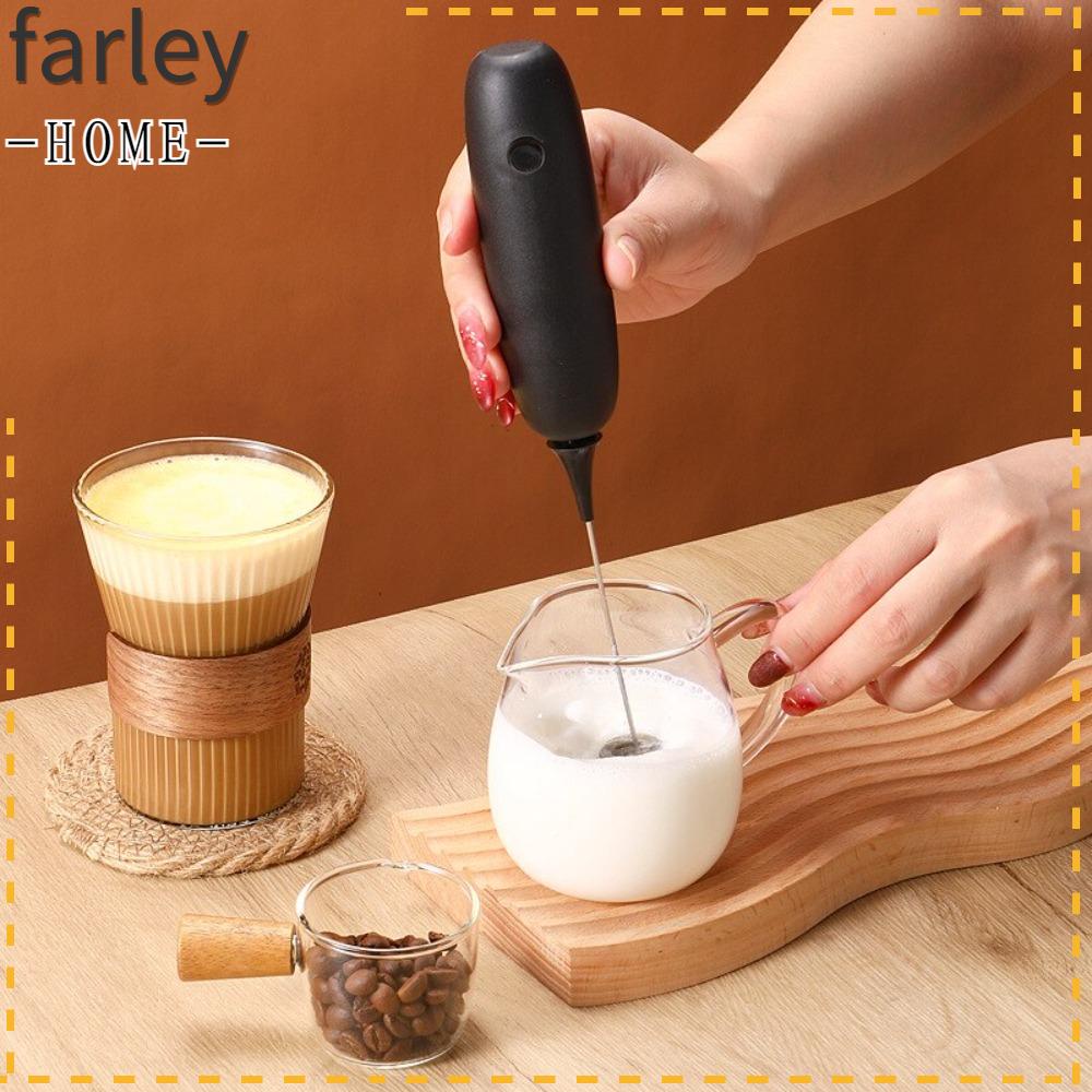 FARLEY Coffee Maker, Battery Electric Handheld Egg Beater, Frothy Whisk ...