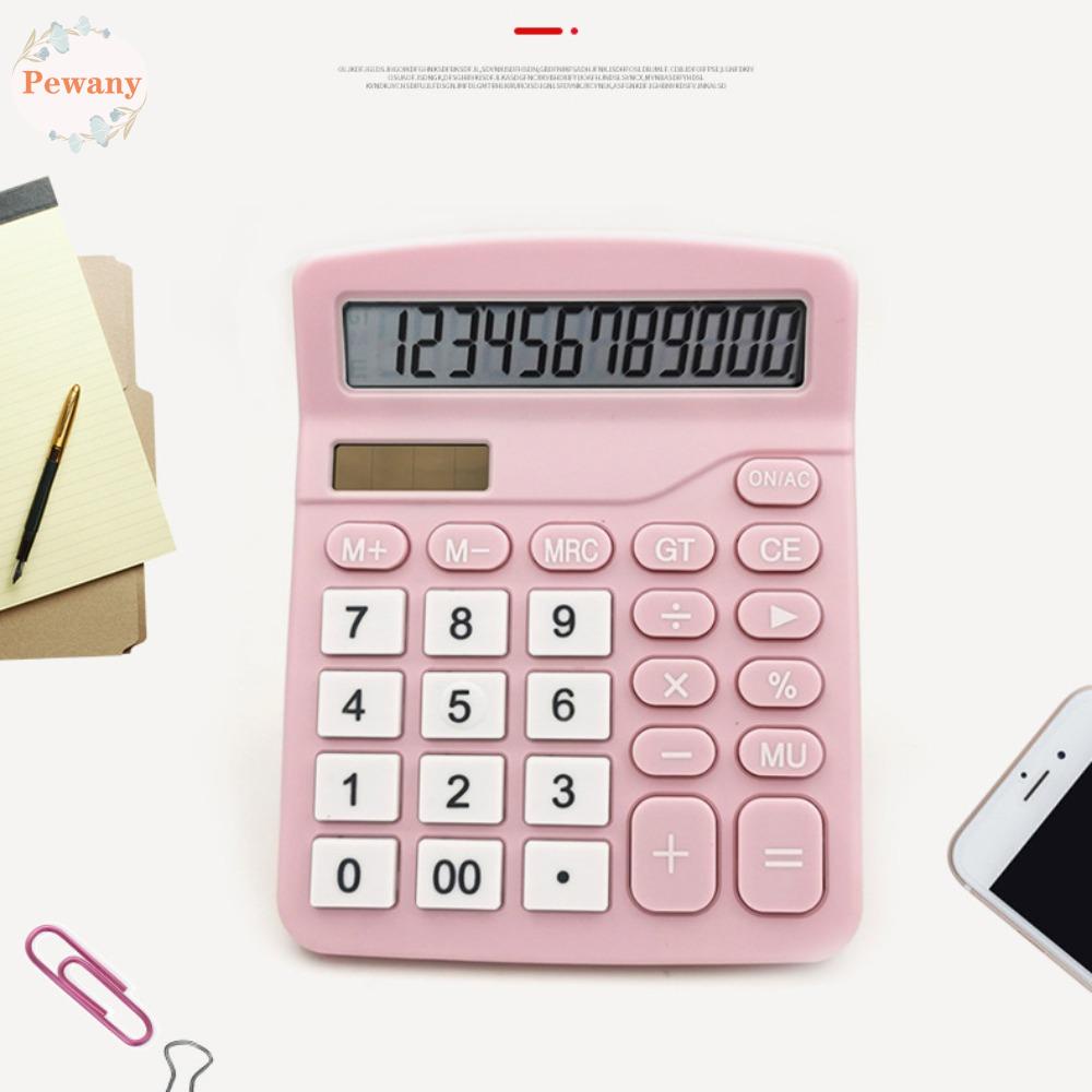 PEWANYZZ Calculadora Medium Desktop Colour 12 Digits Display Office