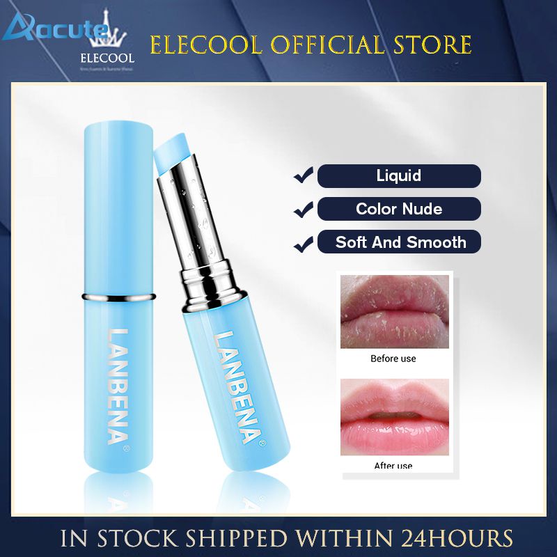 Lanbena Hyaluronic Acid Lip Balm Moisturizing Reduce Fine Lines Relieve Dryness Protect Long