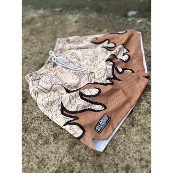 “FLYAH” FULL SUBLIMATION MESH SHORT Breathble Drawstring Shorts Sports ...