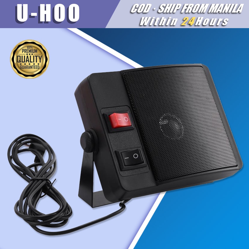 Haut-parleur Externe Radio Mobile HEAVY DUTY TS-750 External Haut-Parleur Pour Yaesu Kenwood Icom CB Haut-parleur Radio Mobile