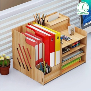 Wooden Office Desk Accessories Model Avang (10pcs) - ShopiPersia