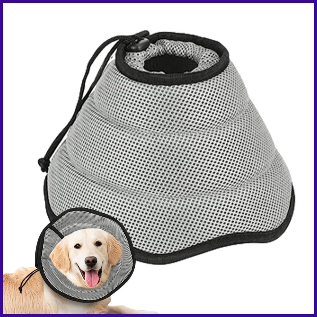 Comfy Cones for Dogs Anti Licking Breathable Adjustable Protective
