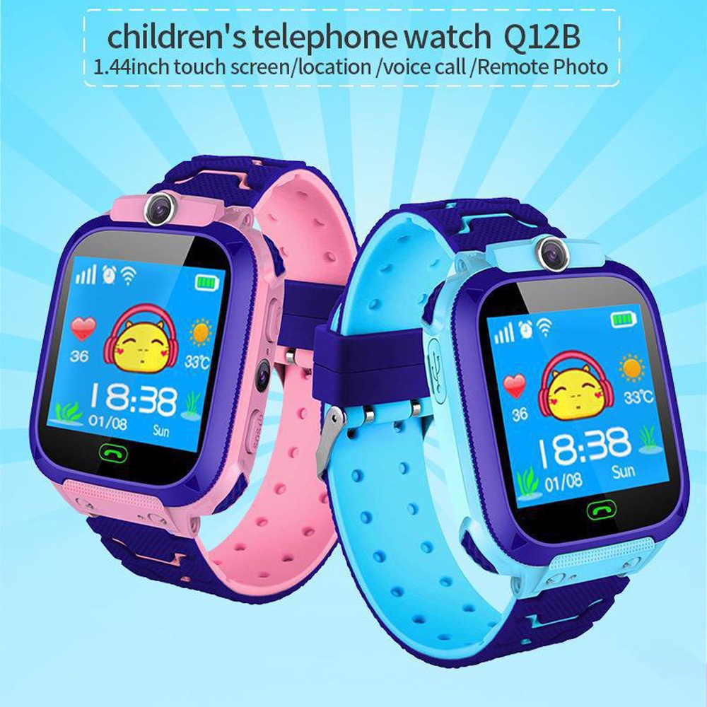 Q12b Children Q12b Smartwatch Q12 Kid's Smart Watch Waterproof And